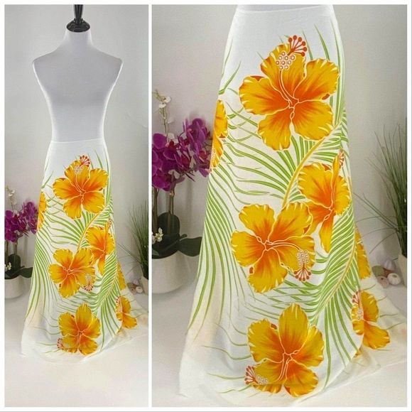 Hawaii Ukulele Mix Hibiscus and Coconut Tree Lavalava Aloha Vintage Black Version LT9 main image 1